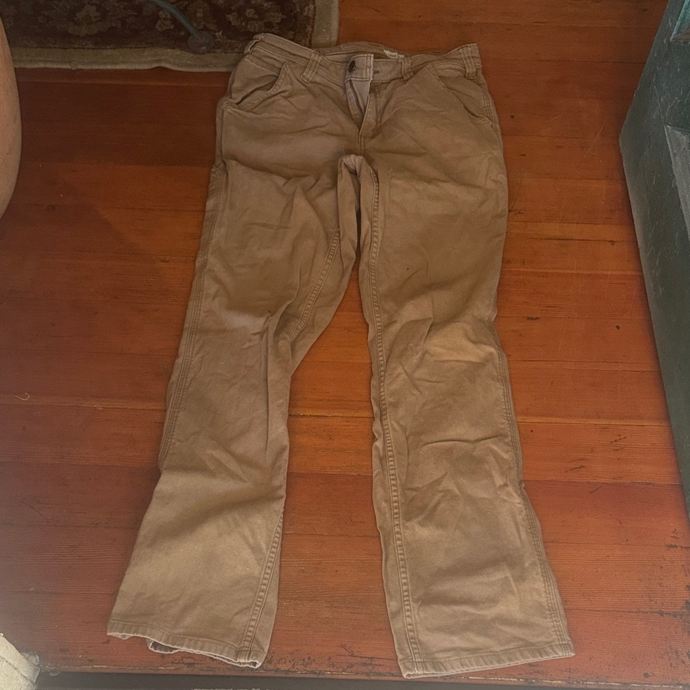 Carhartt Women's Boot Cut Tan Jeans